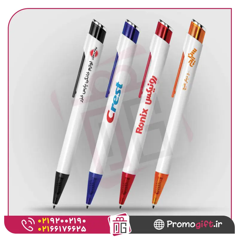خودکار تبلیغاتی لوتوس سفید P421 1 خودکار تبلیغاتی لوتوس سفید P421