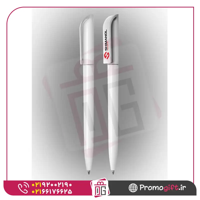 خودکار تبلیغاتی میرا سفید P541 1 خودکار تبلیغاتی میرا سفید P541
